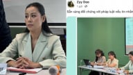 Sau khi bị Nam Thư tố tống tiền, chính thất trong câu chuyện tung bằng chứng đáp trả cực gắt
