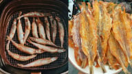 Làm cá khô bằng nồi chiên không dầu, lò vi sóng hay lò nướng, cách nào ngon hơn?