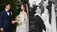 Hé lộ loạt ảnh cưới đầu tiên của Hồ Quang Hiếu và bà xã Tuệ Như 