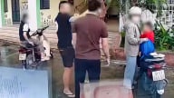 Tài xế giao thực phẩm bị phụ huynh chửi bới, tát vào mặt ở trường mầm non