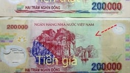 Người dân cần cảnh giác với tiền giả mệnh giá 200.000 đồng